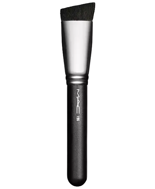 Mac Cosmetics 196 Synthetic Slanted Flat Top Foundation Brush