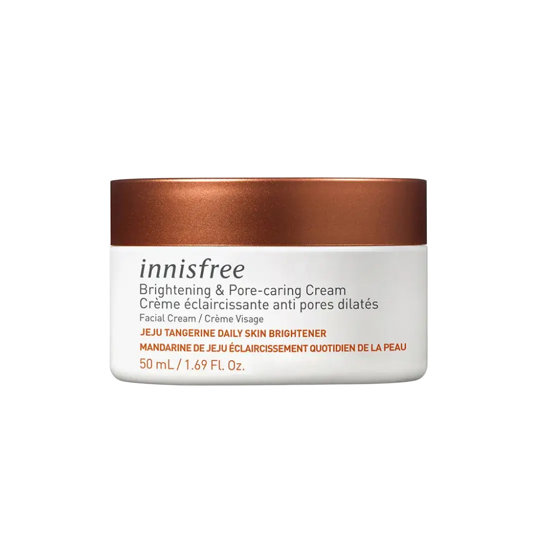 innisfree Brightening & Pore-Caring Cream with Jeju Tangerine Peel Extract