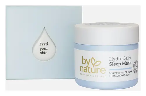 By Nature Hydro Jelly Sleep Mask with Glycerin + Aloe Vera + Hyaluronic Acid