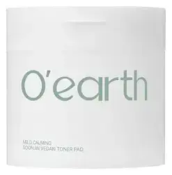 Tone Fit Sun O'Earth Mild Calming Soonjin Vegan Toner Pad