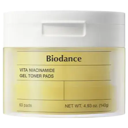 Biodance Vita Niacinamide Gel Toner Pads