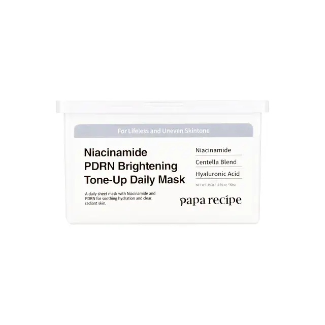 Papa Recipe Niacinamide PDRN Brightening Tone-Up Daily Mask