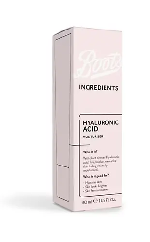Boots Ingredients Hyaluronic Acid Moisturiser