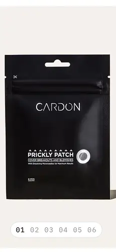 Cardon Prickly Pimple Patch