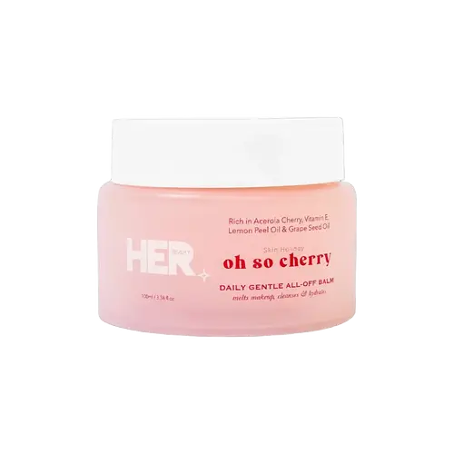 Her Beauty Oh So Cherry Daily Gentle All-Off Balm