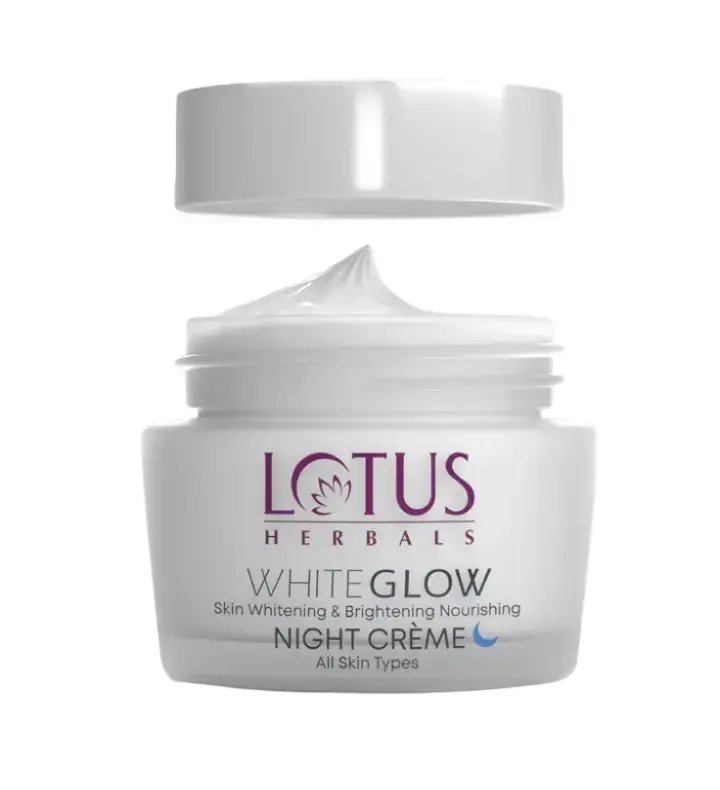 Lotus Herbals WhiteGlow Skin Brightening & Nourishing Night Cream