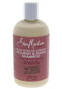 Shea Moisture Peace Rose Oil Complex Nourish & Silken Shampoo