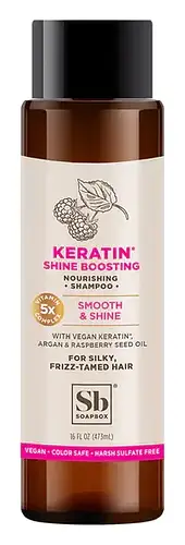 Soapbox Keratin Shine Boosting Shampoo
