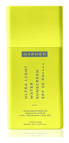 hyphen Ultra Light Water Sunscreen SPF 50