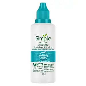 Simple Skincare Daily Skin Detox Ultra-Light Liquid Moisturiser India
