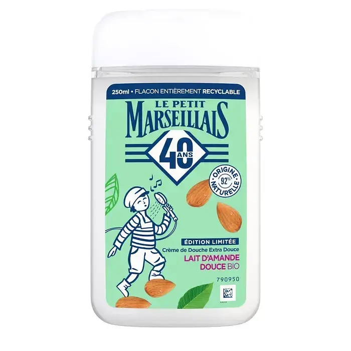 Le Petit Marseillais Crème De Douche Extra Douce Lait D’Amande Douce Bio