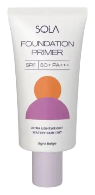 Sola Beauty Foundation Primer SPF 50+ Light Beige