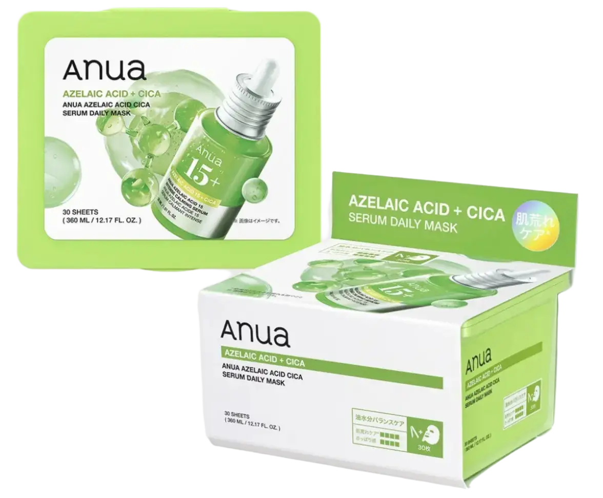 Anua Azelaic Acid Cica Serum Daily Mask Japan