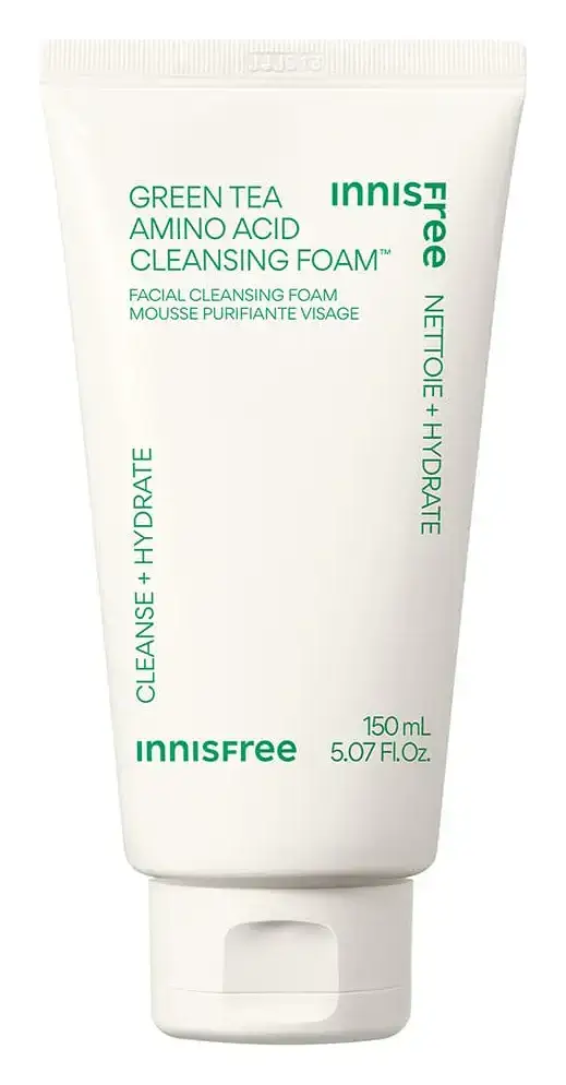 innisfree Green Tea Amino Acid Cleansing Foam