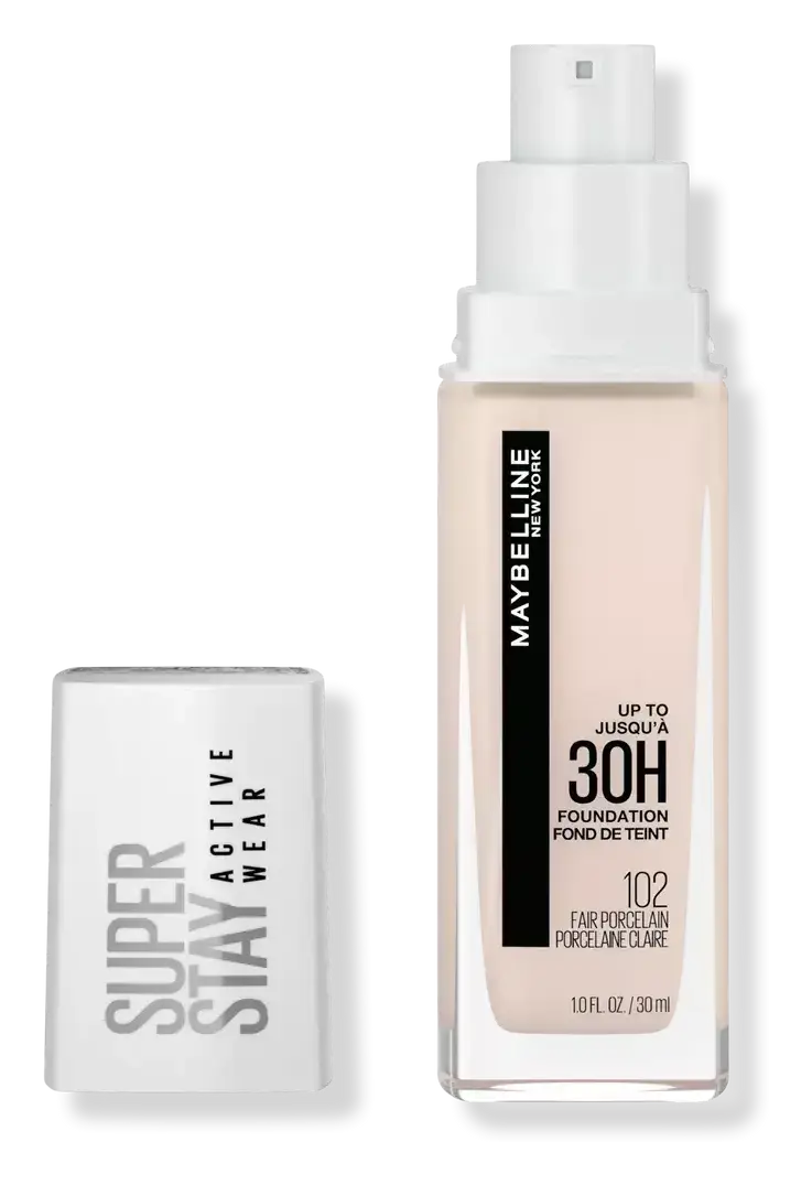 Maybelline SuperStay Active Wear 30H Foundation 102 Fair Porcelain