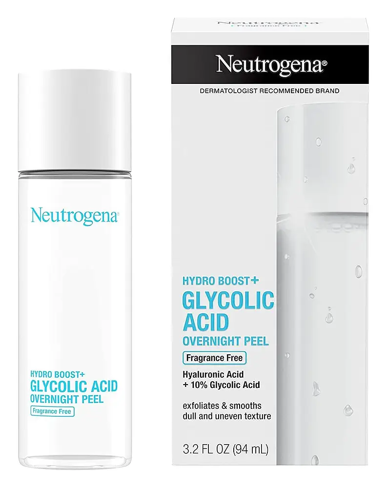 Neutrogena Hydro Boost+ Glycolic Acid Overnight Peel Fragrance Free