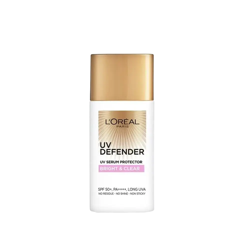 L'Oreal UV Defender UV Serum Protector Sunscreen SPF 50+ Bright & Clear
