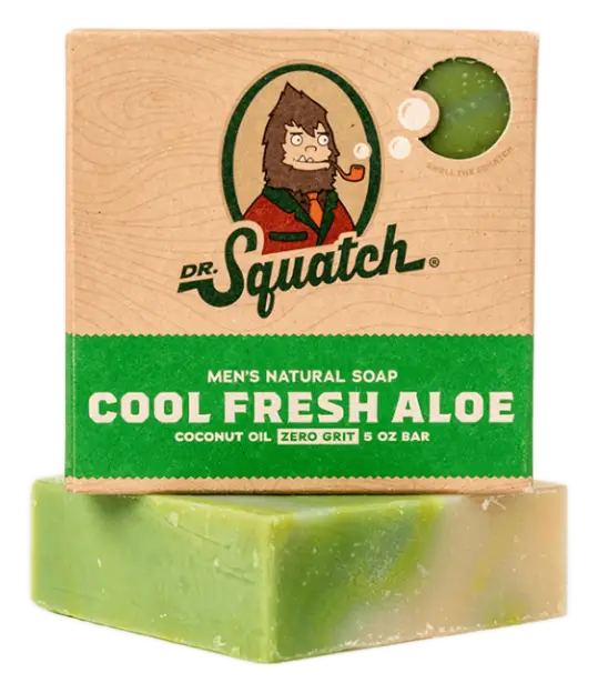 Dr. Squatch Cool Fresh Aloe Bar Soap