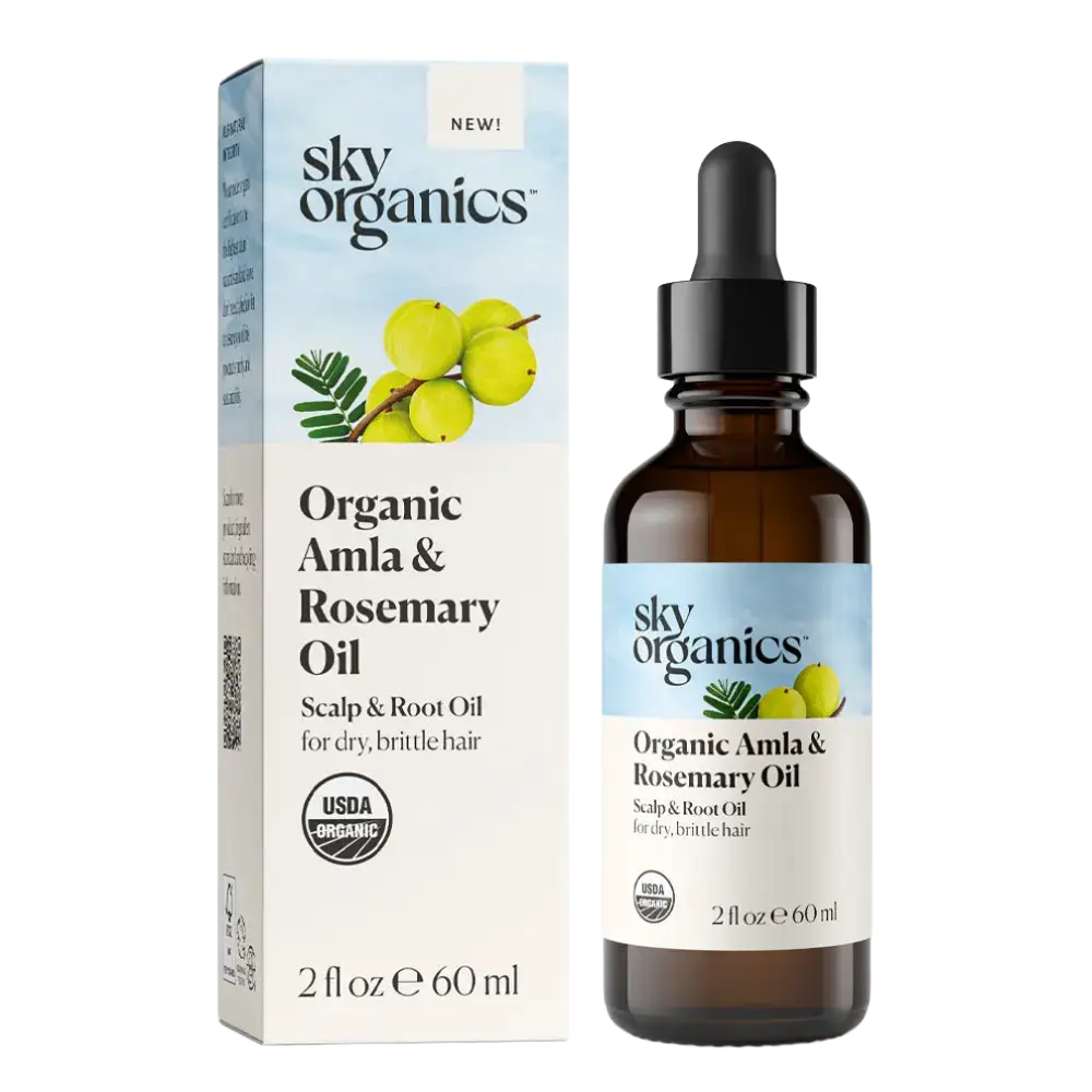 Sky Organics Organic Amla & Rosemary Oil