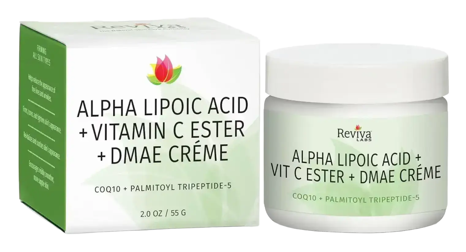 Reviva Labs Alpha Lipoic Acid + Vitamin C Ester + DMAE Créme