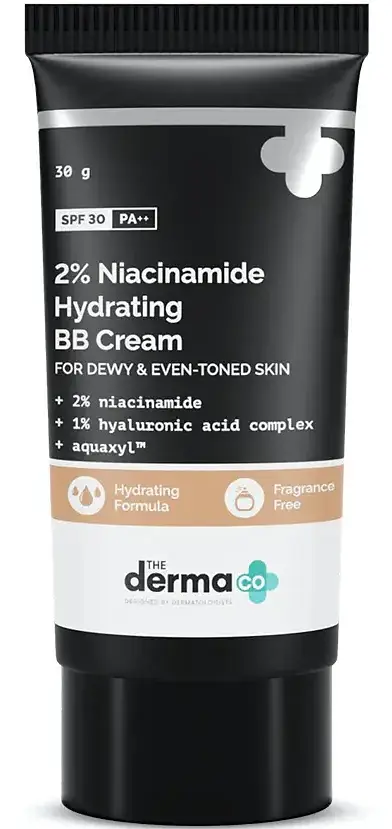 The Derma Co 2% Niacinamide Hydrating BB Cream Medium