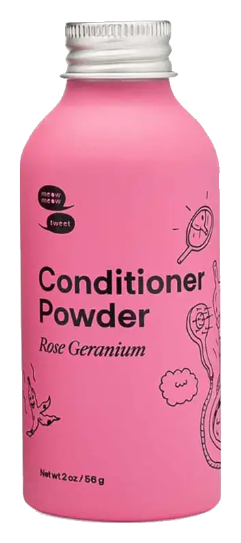 Meow Meow Tweet Conditioner Powder Rose Geranium