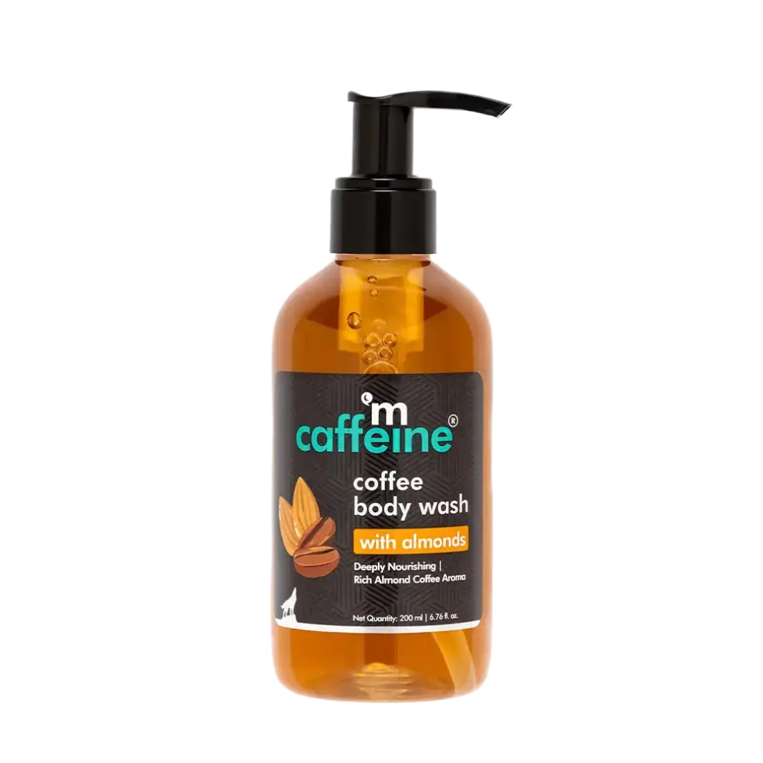 mCaffeine Coffee Body Wash Almonds