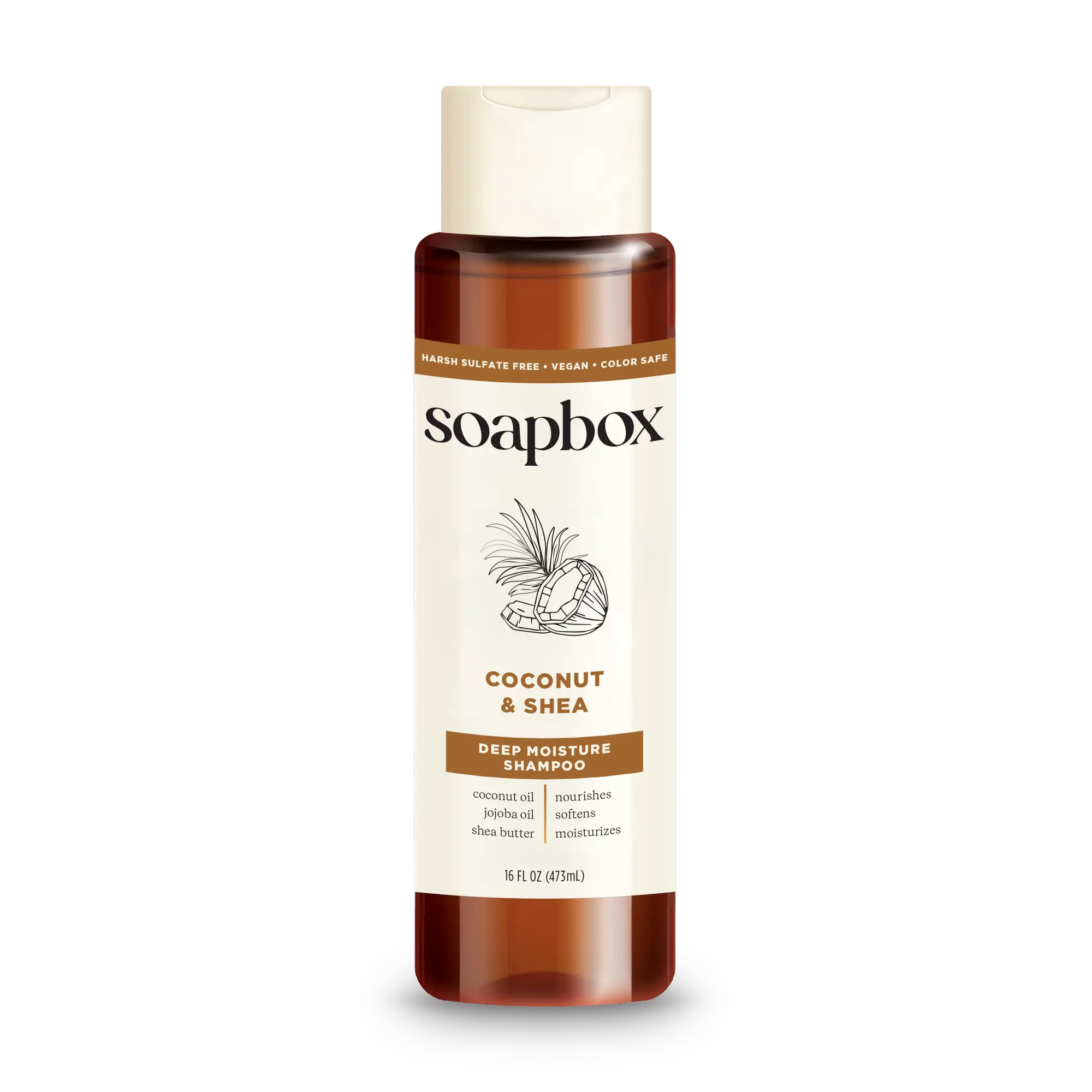 Soapbox Coconut & Shea Deep Moisture Shampoo