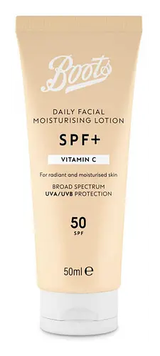 Boots SPF+ Vitamin C Moisturising Lotion SPF 50
