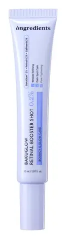 ongredients Bakuglow Retinal Booster Shot 0.2%