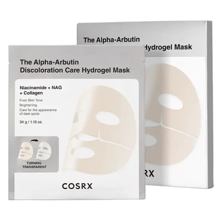 COSRX The Alpha-Arbutin Discoloration Care Hydrogel Mask