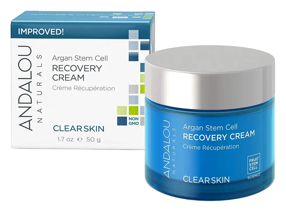 Andalou Naturals Clear Skin Argan Stem Cell Recovery Cream