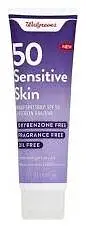 Walgreens Sensitive Sunscreen Lotion SPF 50