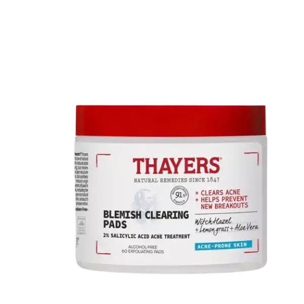 Thayers Blemish Clearing Acne Treatment Pads