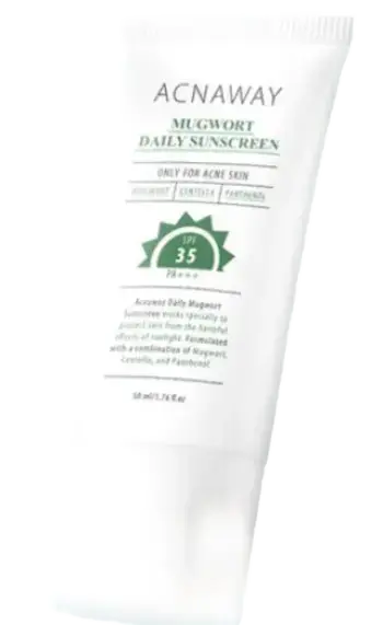 Acnaway Mugwort Daily Sunscreen SPF 35