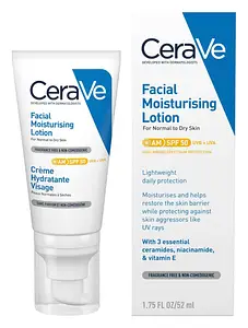 CeraVe AM Facial Moisturizing Lotion With SPF 50 Europe