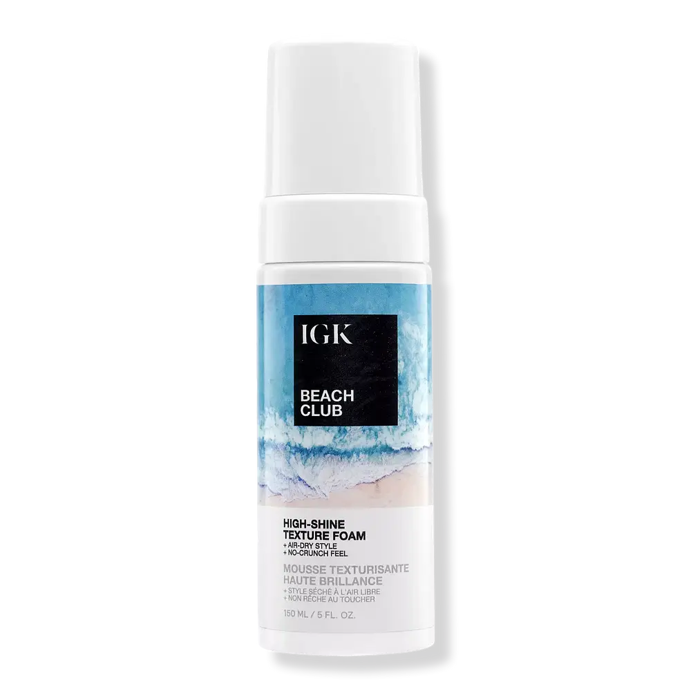 IGK Hair Beach Club High-Shine Texture Foam