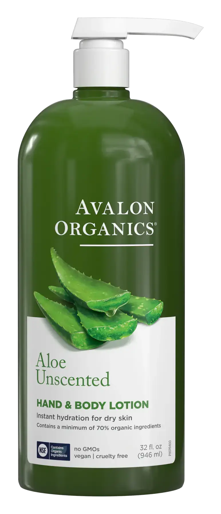 Avalon Organics Hand & Body Lotion - Aloe Unscented