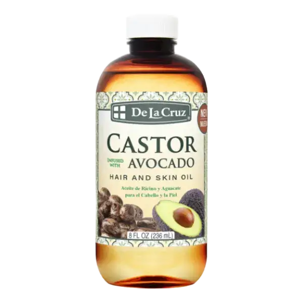 De La Cruz Castor Infused With Avocado Hair And Skin Oil