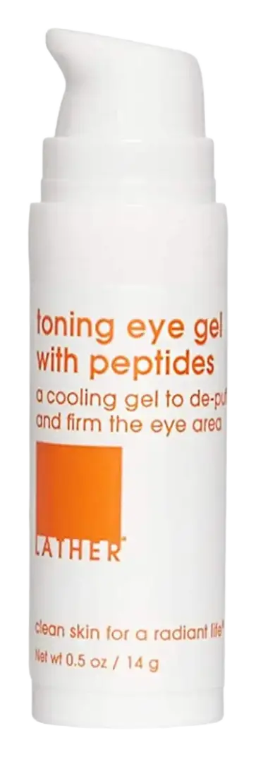 Lather Toning Eye Gel with Peptides