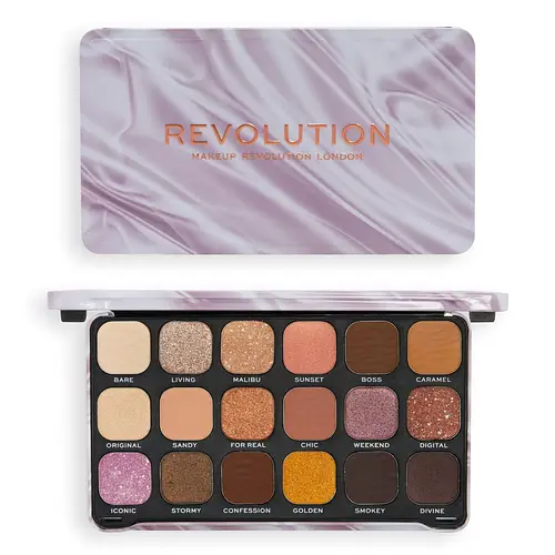 Revolution Beauty Forever Flawless Eyeshadow Palette Nude Silk