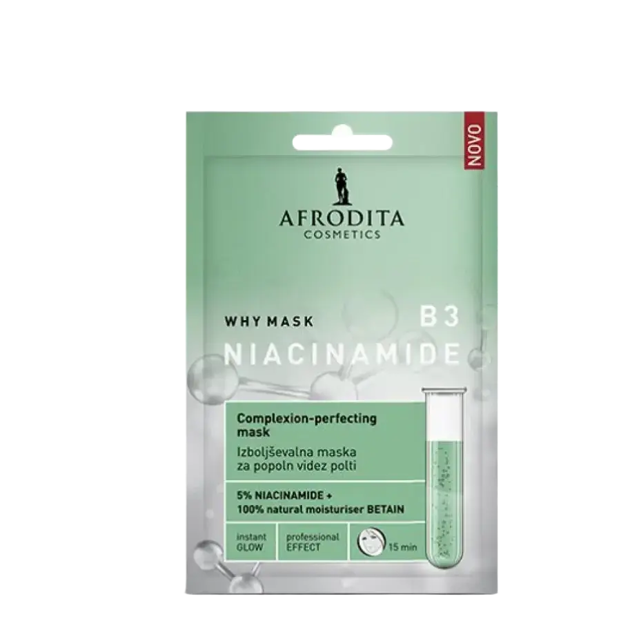 Afrodita Why Mask B3 Niacinamide Complexion-Perfecting Mask