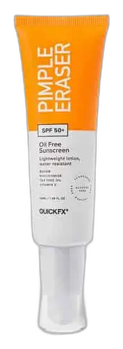 Quickfx Pimple Eraser Oil Free Sunscreen With SPF 50+