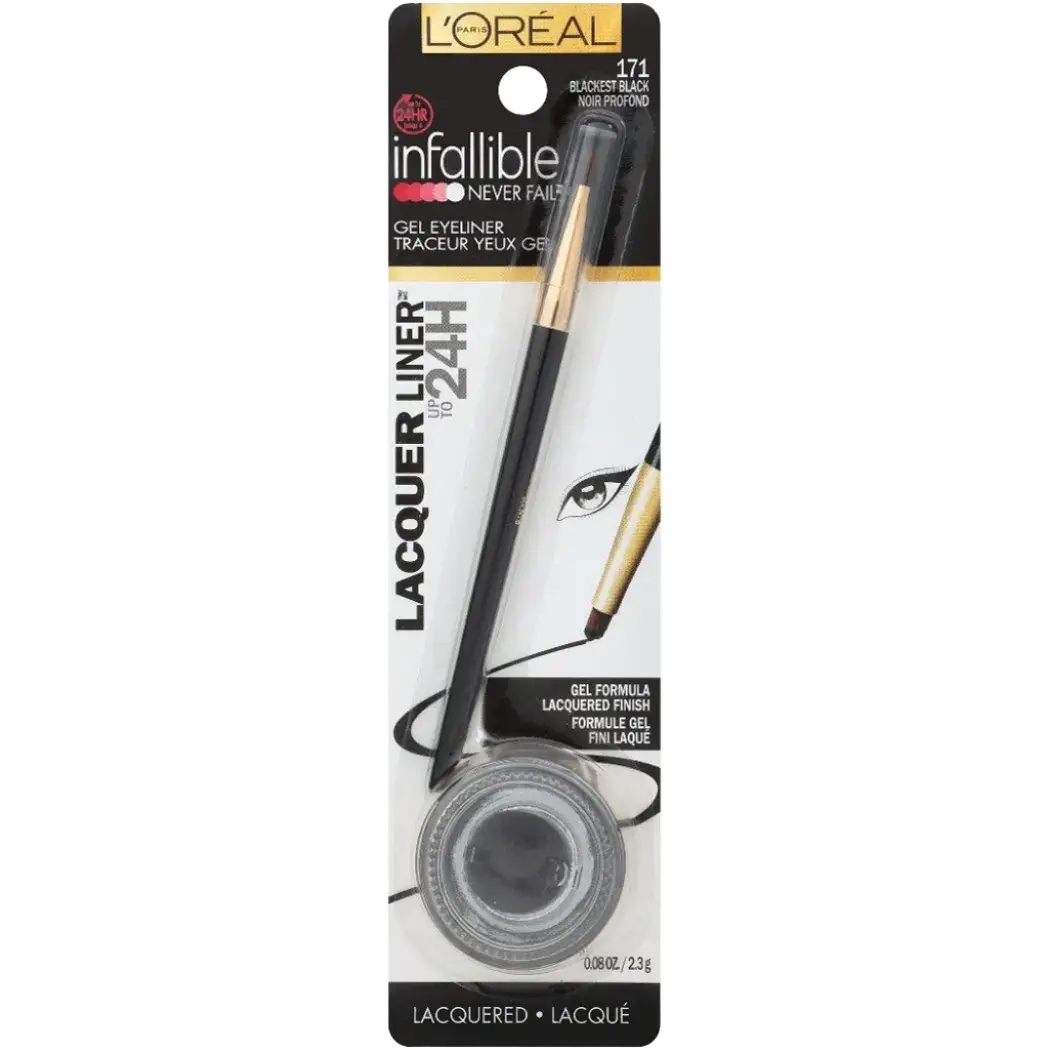 L'Oreal Infallible Lacquer Liner Blackest black