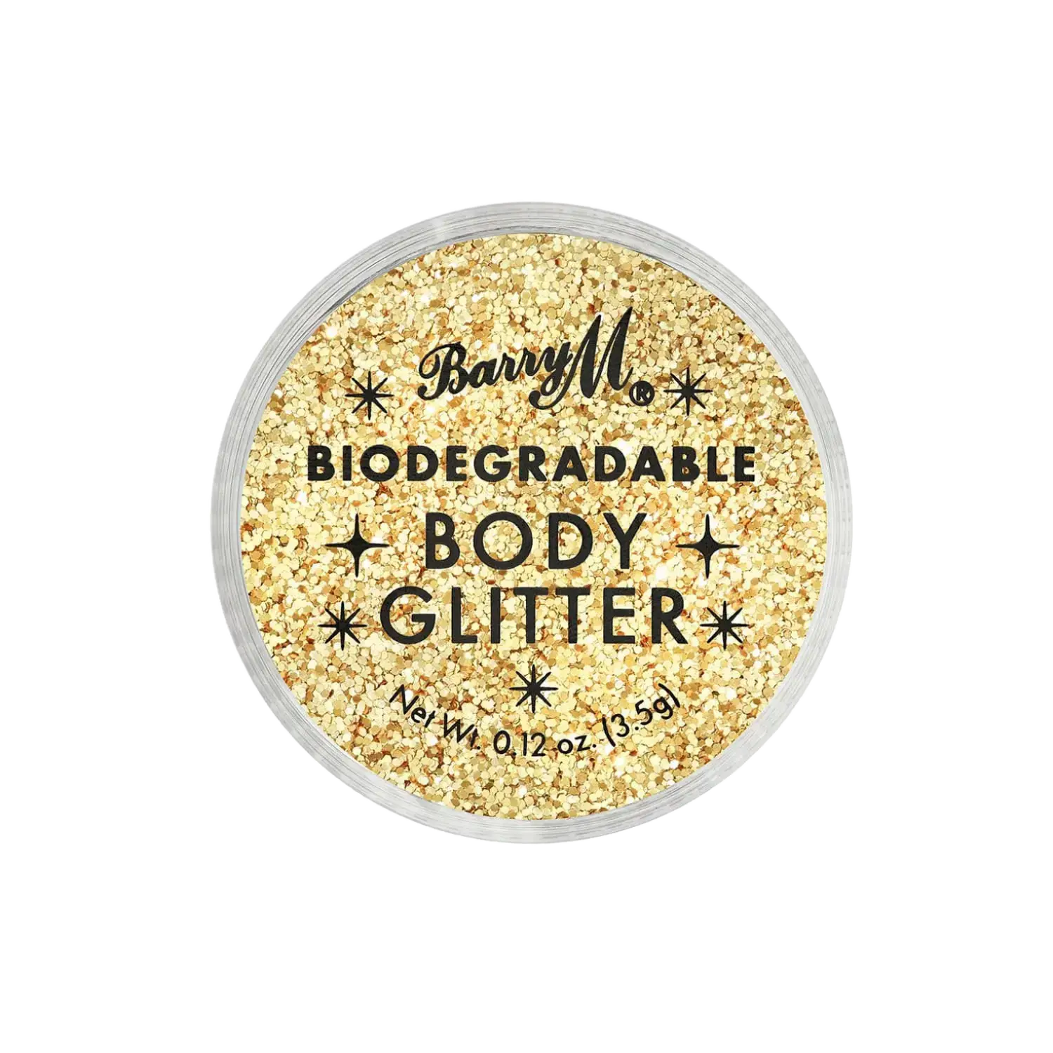 Barry M Cosmetics Biodegradable Body Glitter Gold Mine