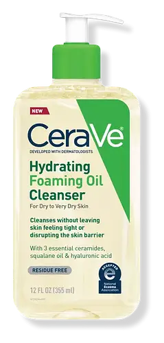 CeraVe Hydrating Foaming Oil Cleanser US