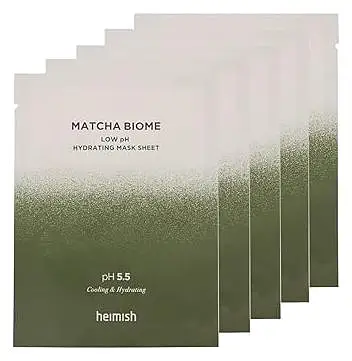 heimish Matcha Biome Low pH Hydrating Mask Sheet