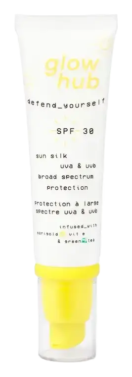 Glow Hub Beauty Sun Silk Face Cream SPF30