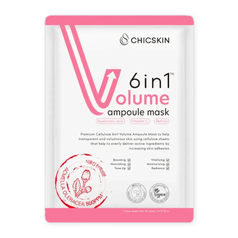 Chicskin 6 In 1 Volume Ampoule Mask