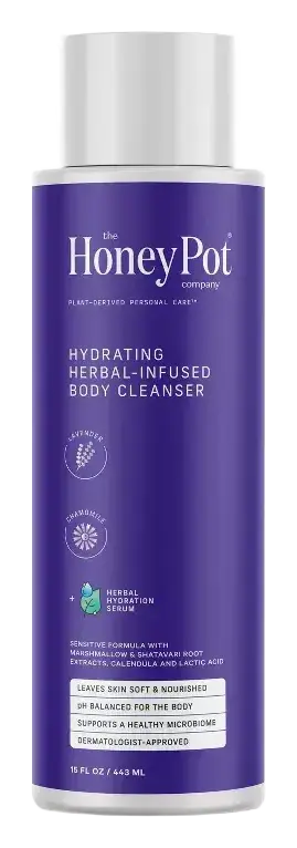 The Honey Pot Hydrating Body Cleanser Lavender Chamomile